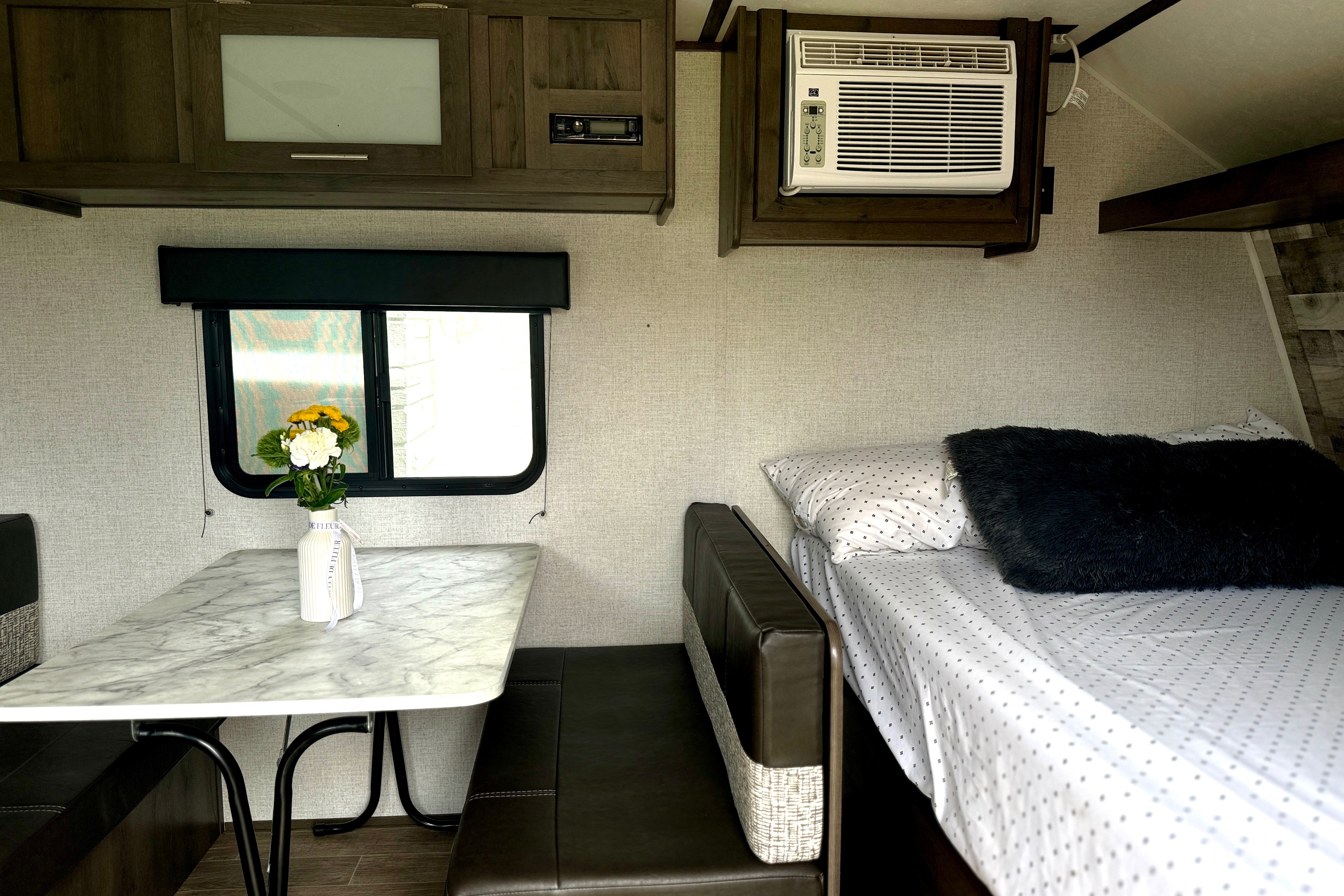 Cozy Coleman Lantern Travel Trailer