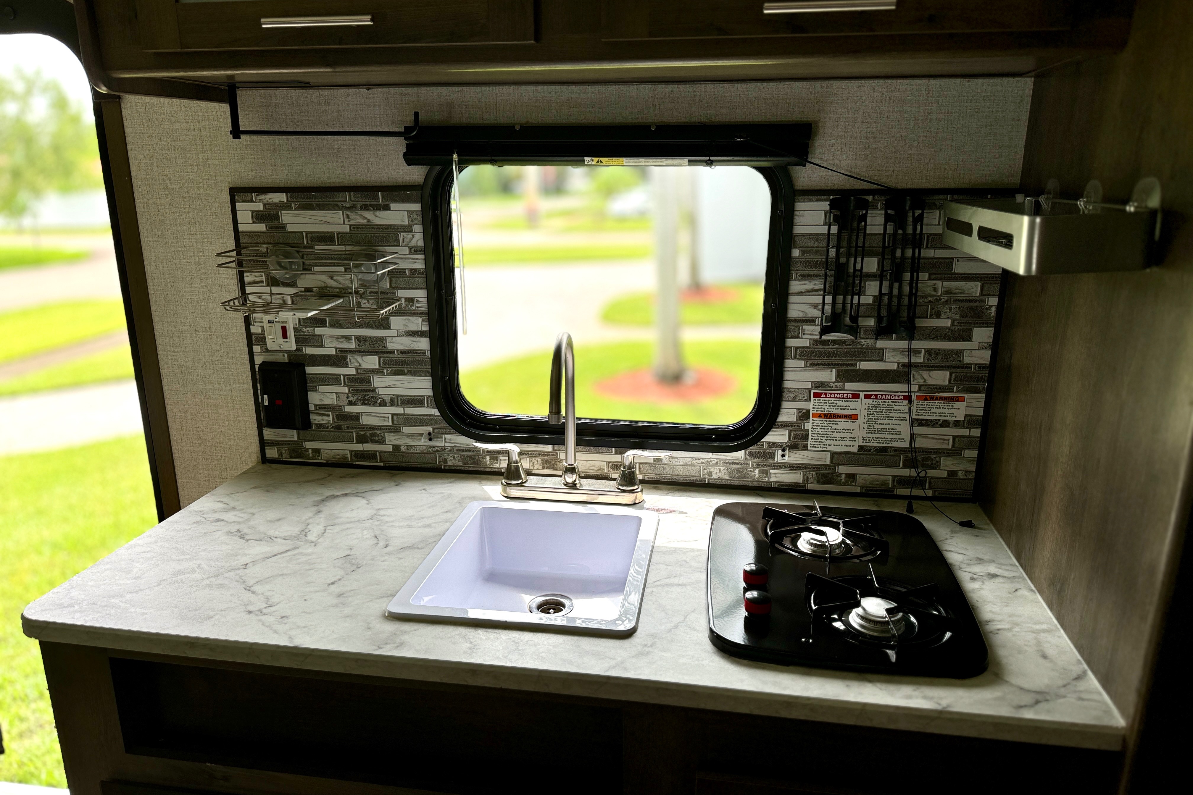 Cozy Coleman Lantern Travel Trailer