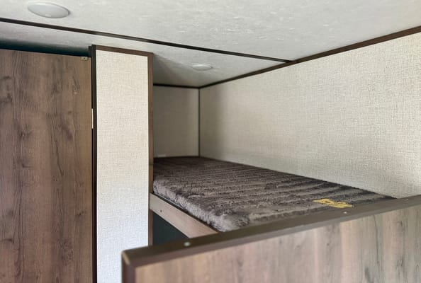 Cozy Coleman Lantern Travel Trailer