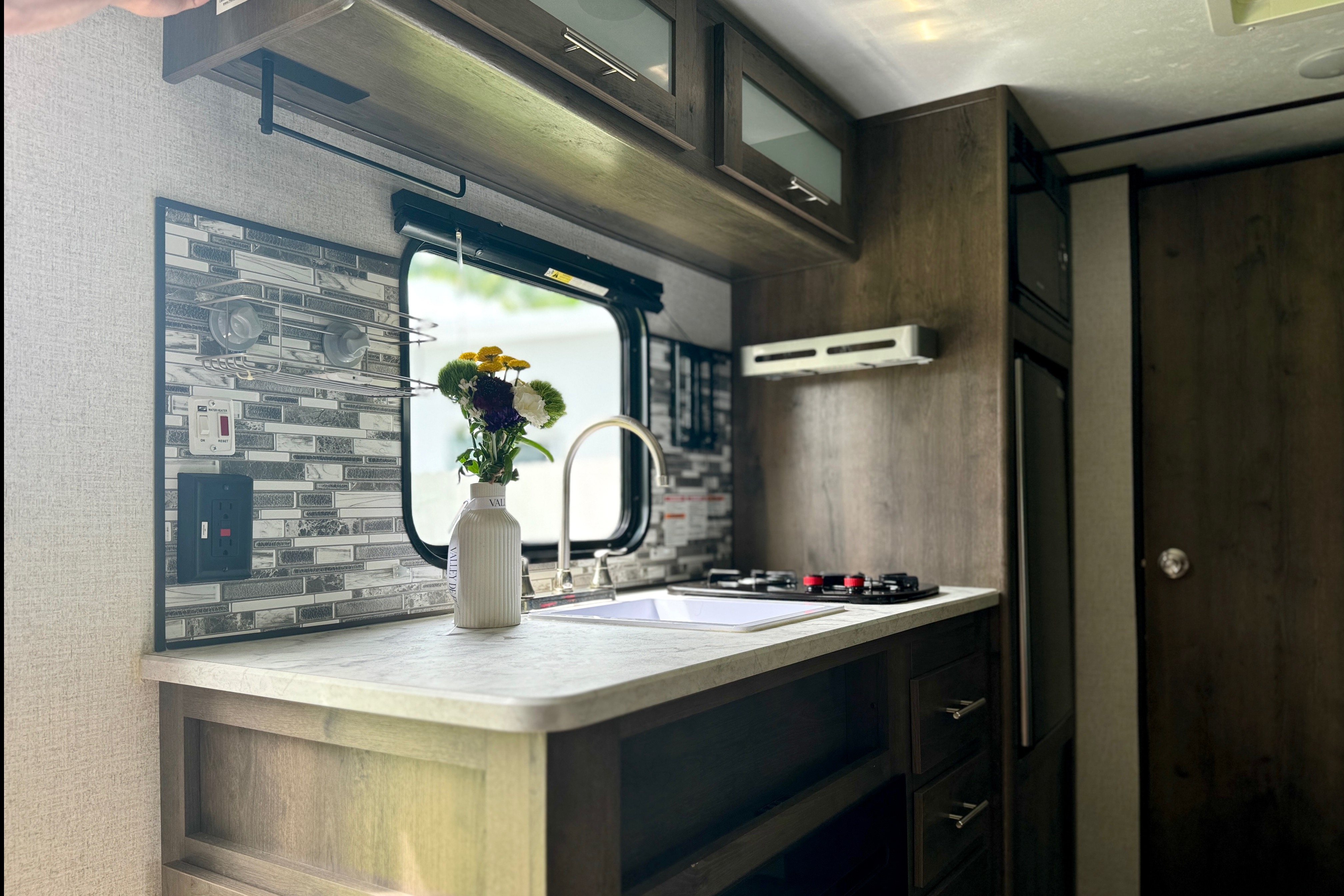 Cozy Coleman Lantern Travel Trailer