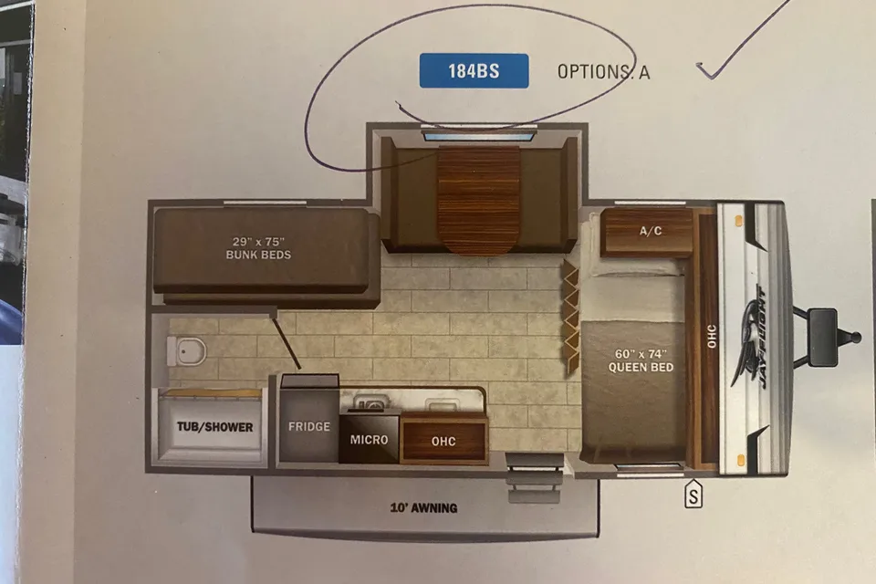 Goliath's Jayco Jay Flight SLX7 Baja Travel Trailer