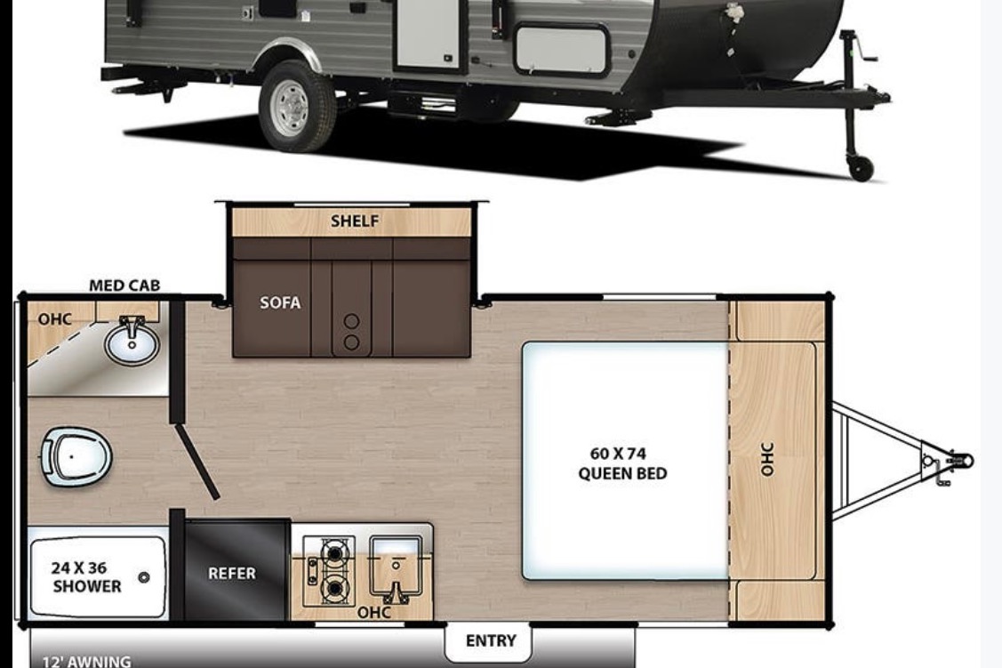 2019 Coachmen- Catalina Summit Travel Trailer