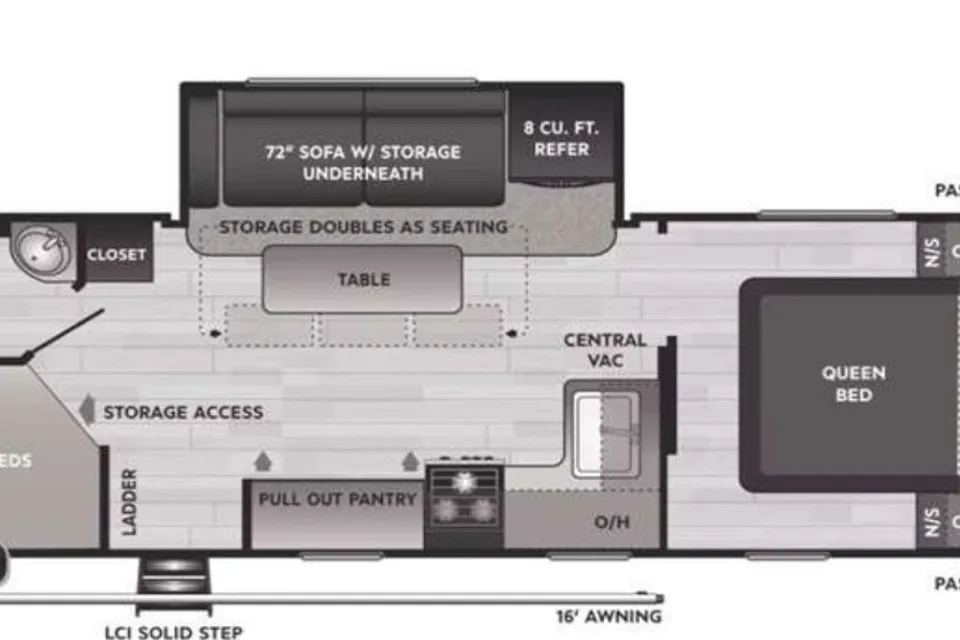 Brand New! Keystone Hideout Travel Trailer