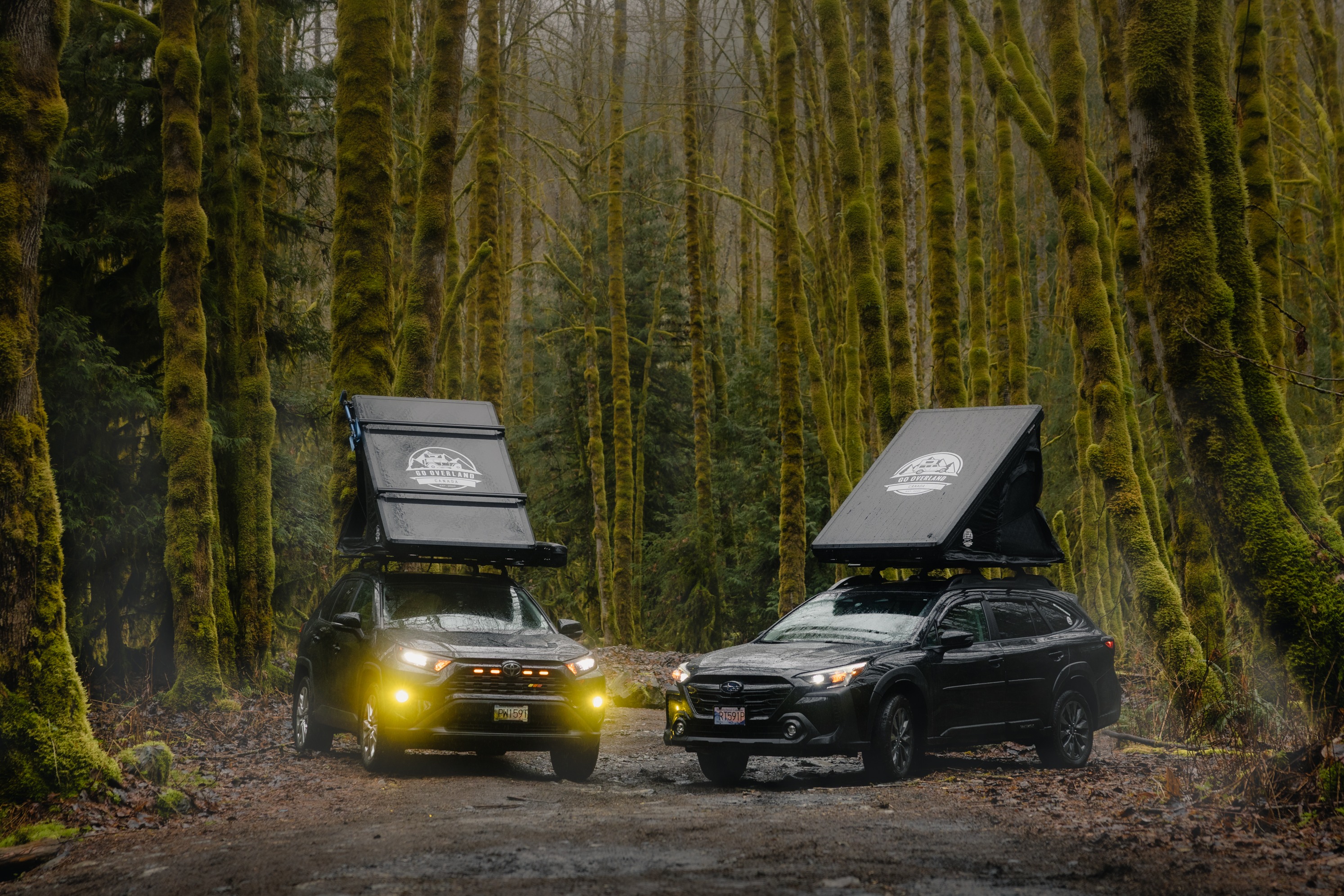 Mirror Memories's Toyota RAV4 Roof-Mounted Tent