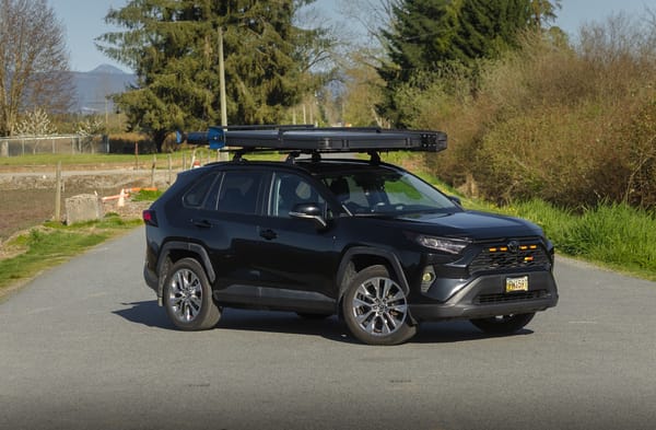 Mirror Memories's Toyota RAV4 Roof-Mounted Tent