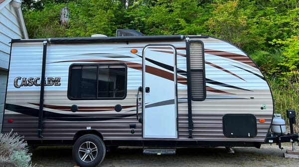Aarika's Forest River Cascade Travel Trailer