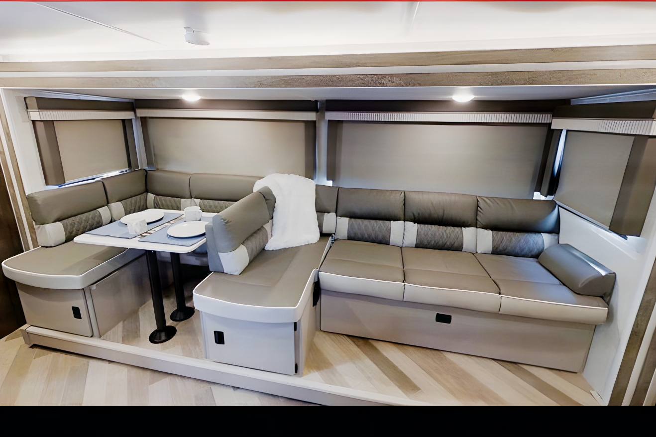 Joe And Carol's 33' Forest River Family Travel Trailer sleeps 8