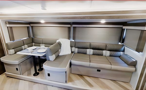 Joe And Carol's 33' Forest River Family Travel Trailer sleeps 8