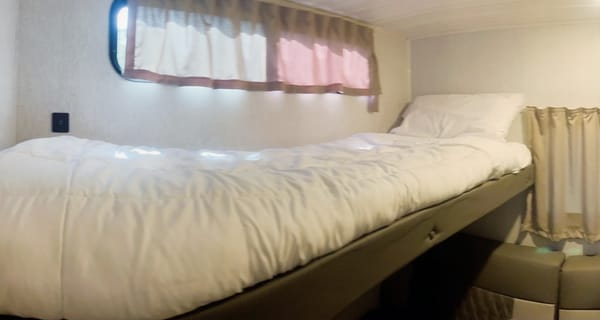 Joe And Carol's 33' Forest River Family Travel Trailer sleeps 8
