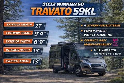 Winnebago Travato | Lithium Power + Easy Drive | Perfect for Zion & Bryce!
