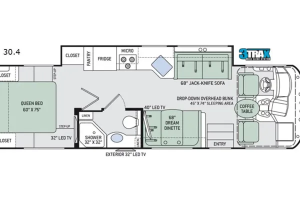 Renovated RV - WiFi, Pets, Off-Grid Friendly, Towing, 24/7 Support, Near Airport