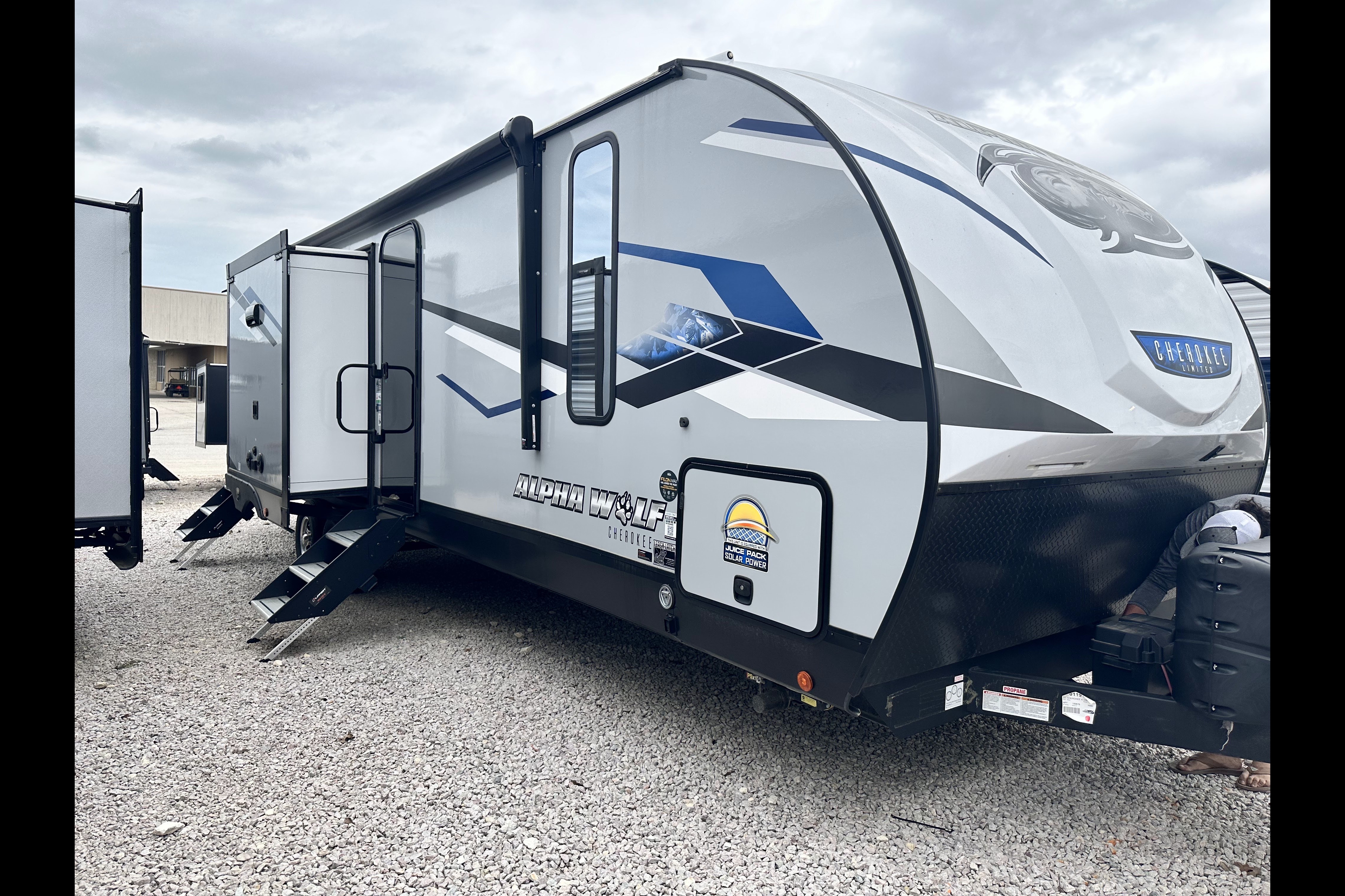 Esperanza's Forest River Alpha Wolf Travel Trailer
