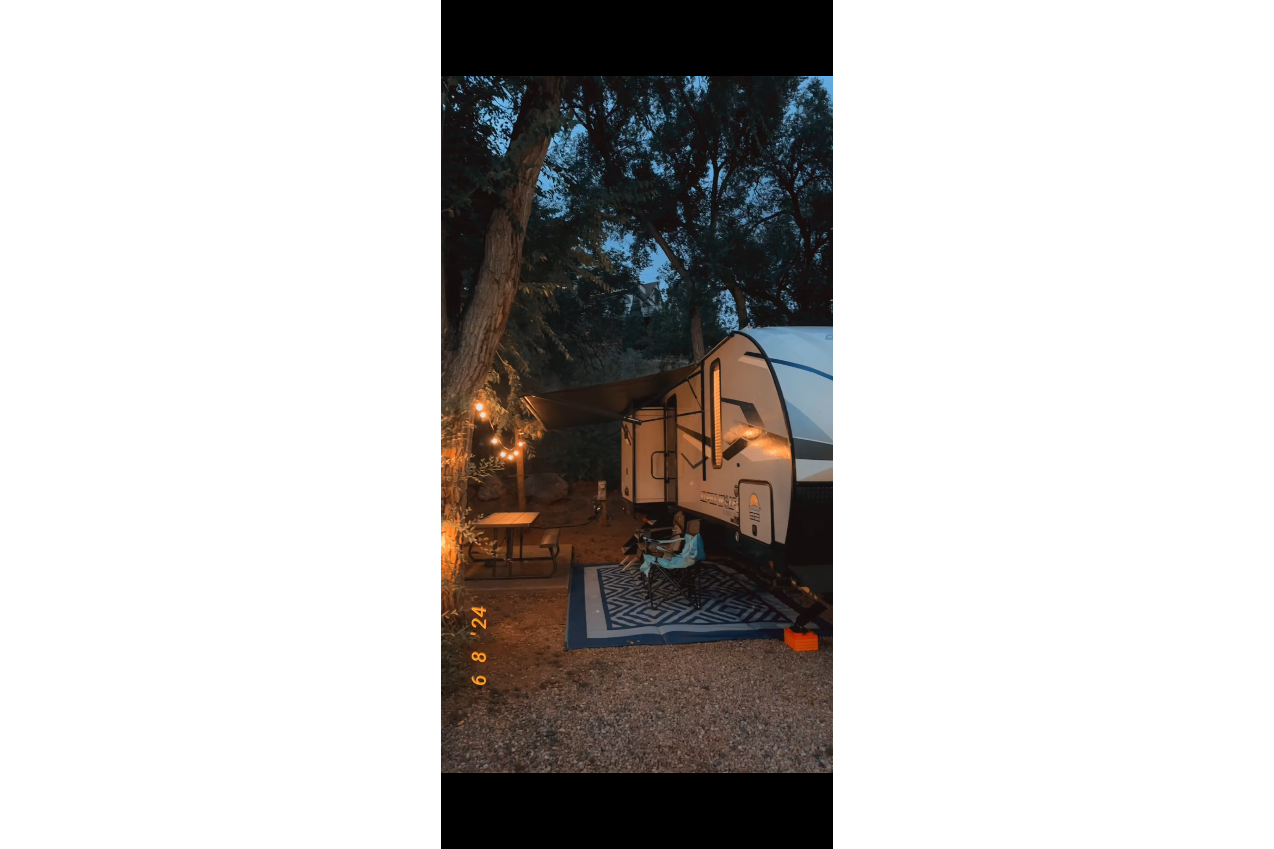 Esperanza's Forest River Alpha Wolf Travel Trailer