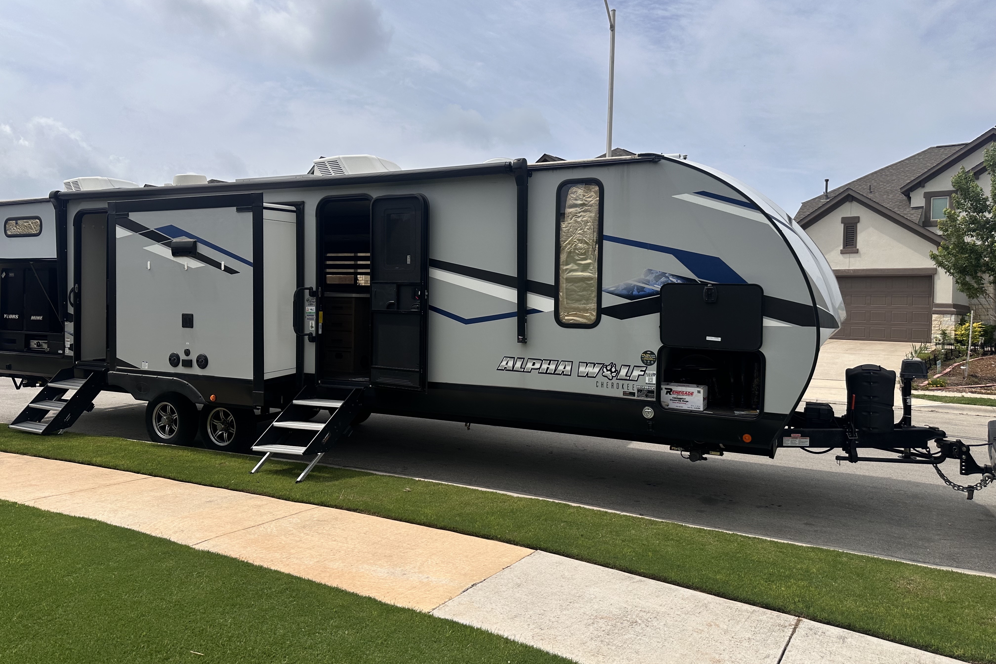 Esperanza's Forest River Alpha Wolf Travel Trailer