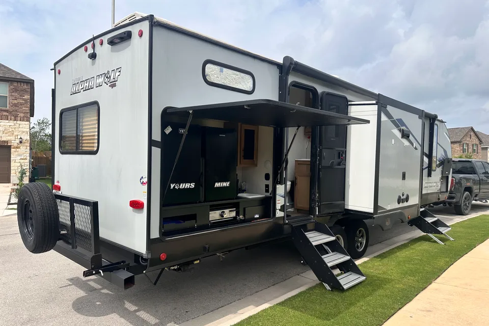 Esperanza's Forest River Alpha Wolf Travel Trailer