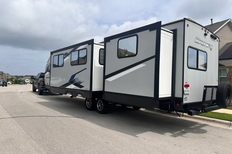 Esperanza's Forest River Alpha Wolf Travel Trailer