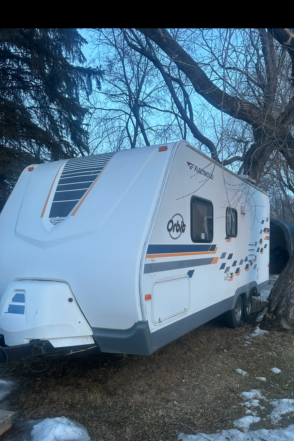 Justin's Fleetwood Orbit Travel Trailer