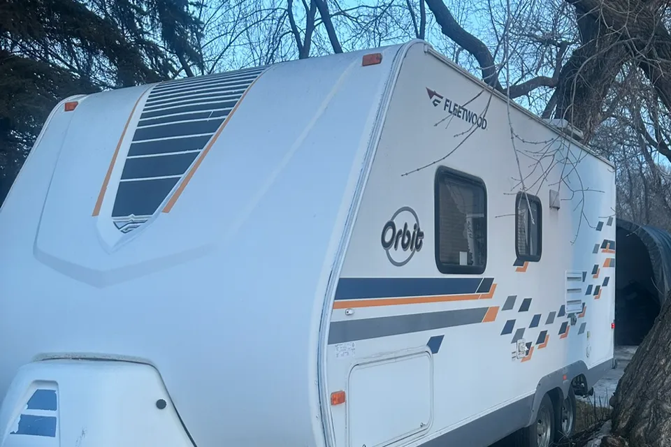 Justin's Fleetwood Orbit Travel Trailer