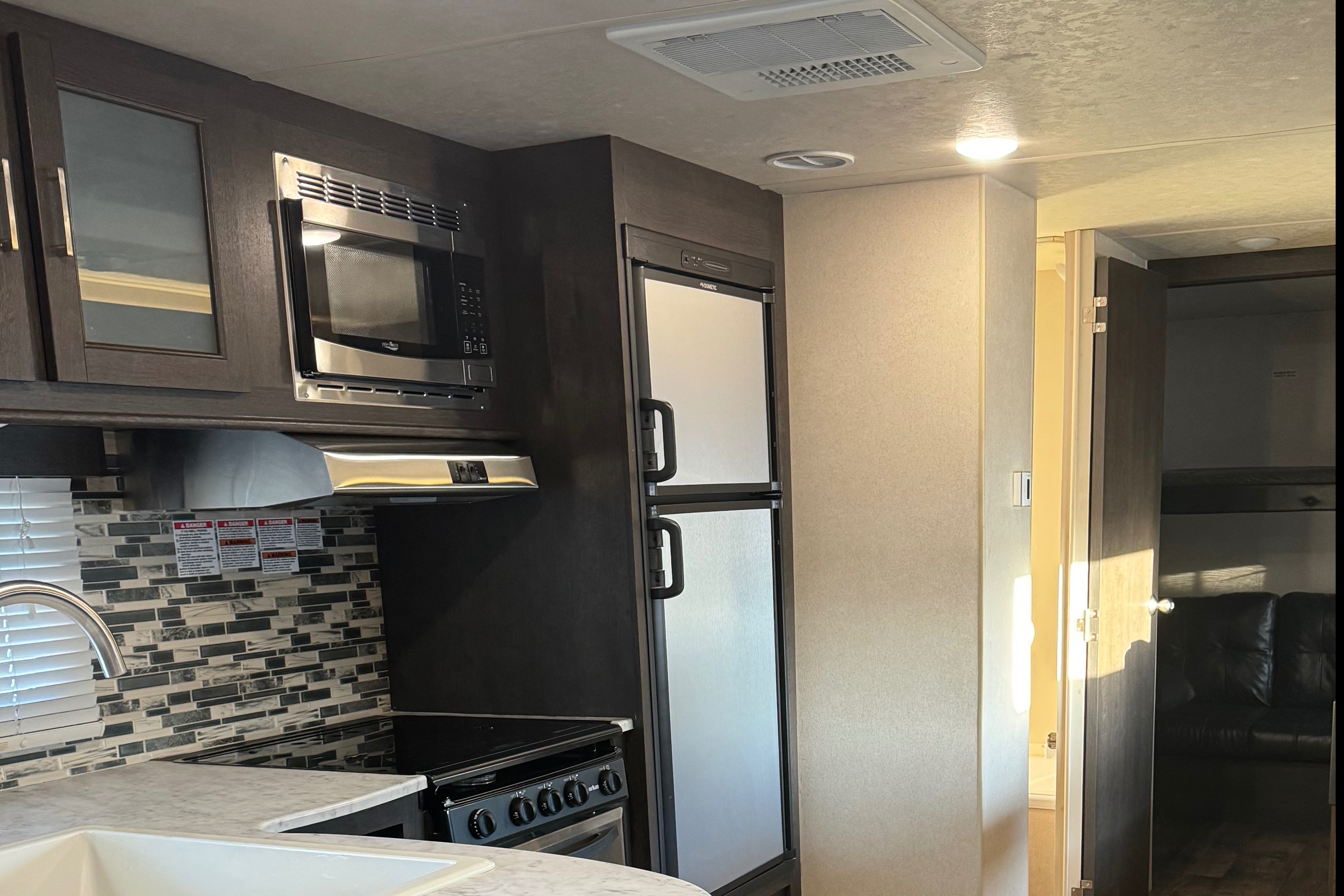 Two bedroom Forest River Travel Trailer bunkhouse sleeps 10