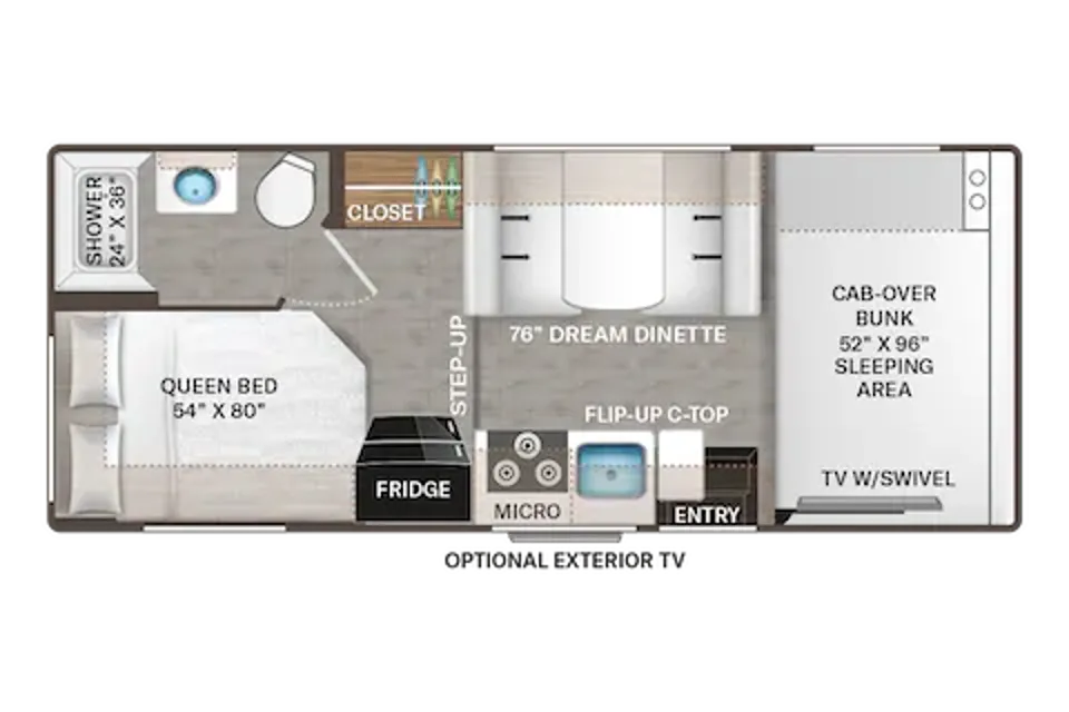 Brand-new 2024 Thor Chateau Class C 24 ft. - FREE PRIVATE SHUTTLE - Mathilda - 