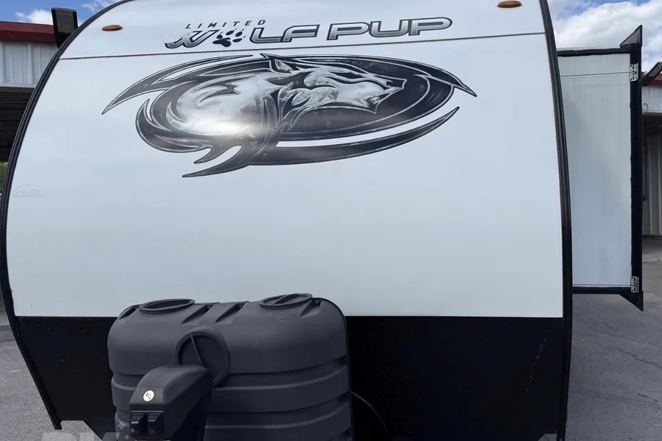Heather's Forest River charokee wolf pup Travel Trailer