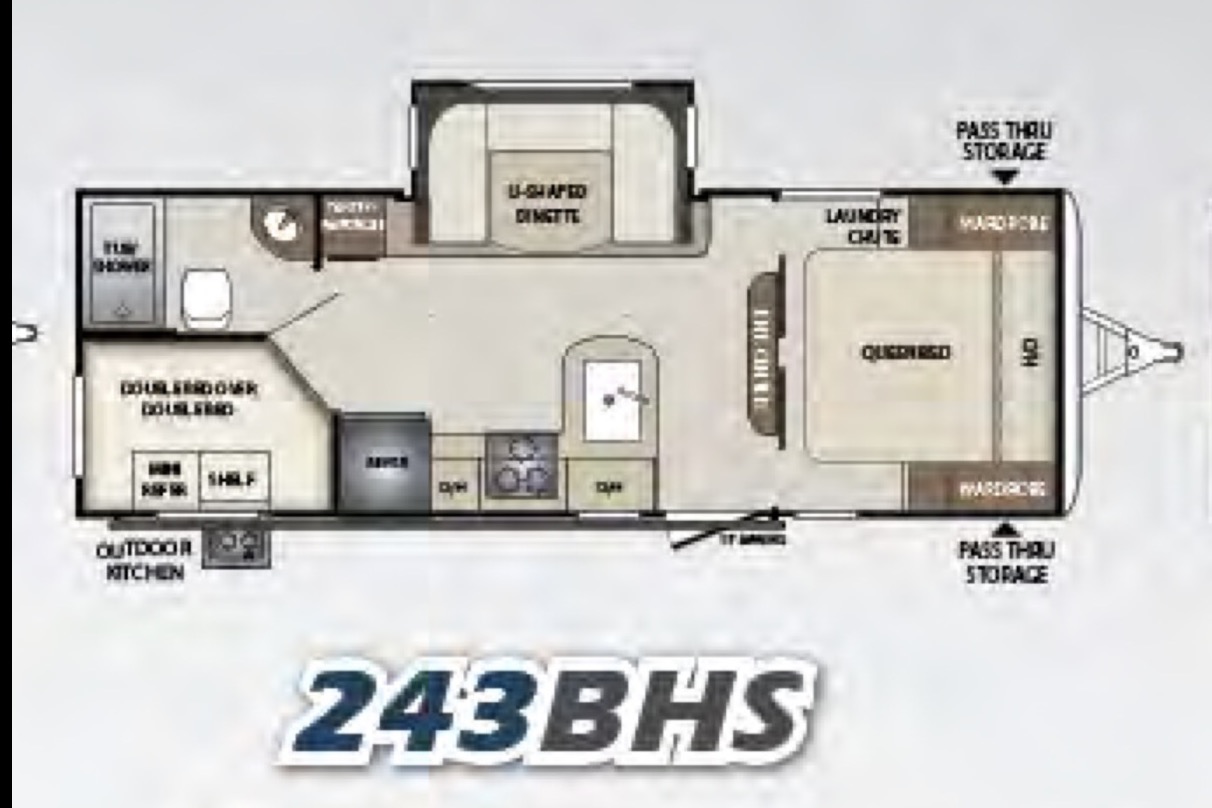 2017 Keystone Bullet Ultra Lite Travel Trailer