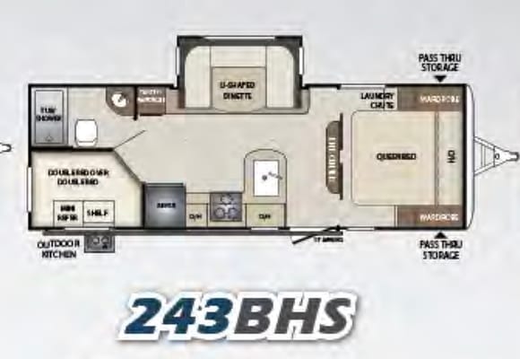 2017 Keystone Bullet Ultra Lite Travel Trailer