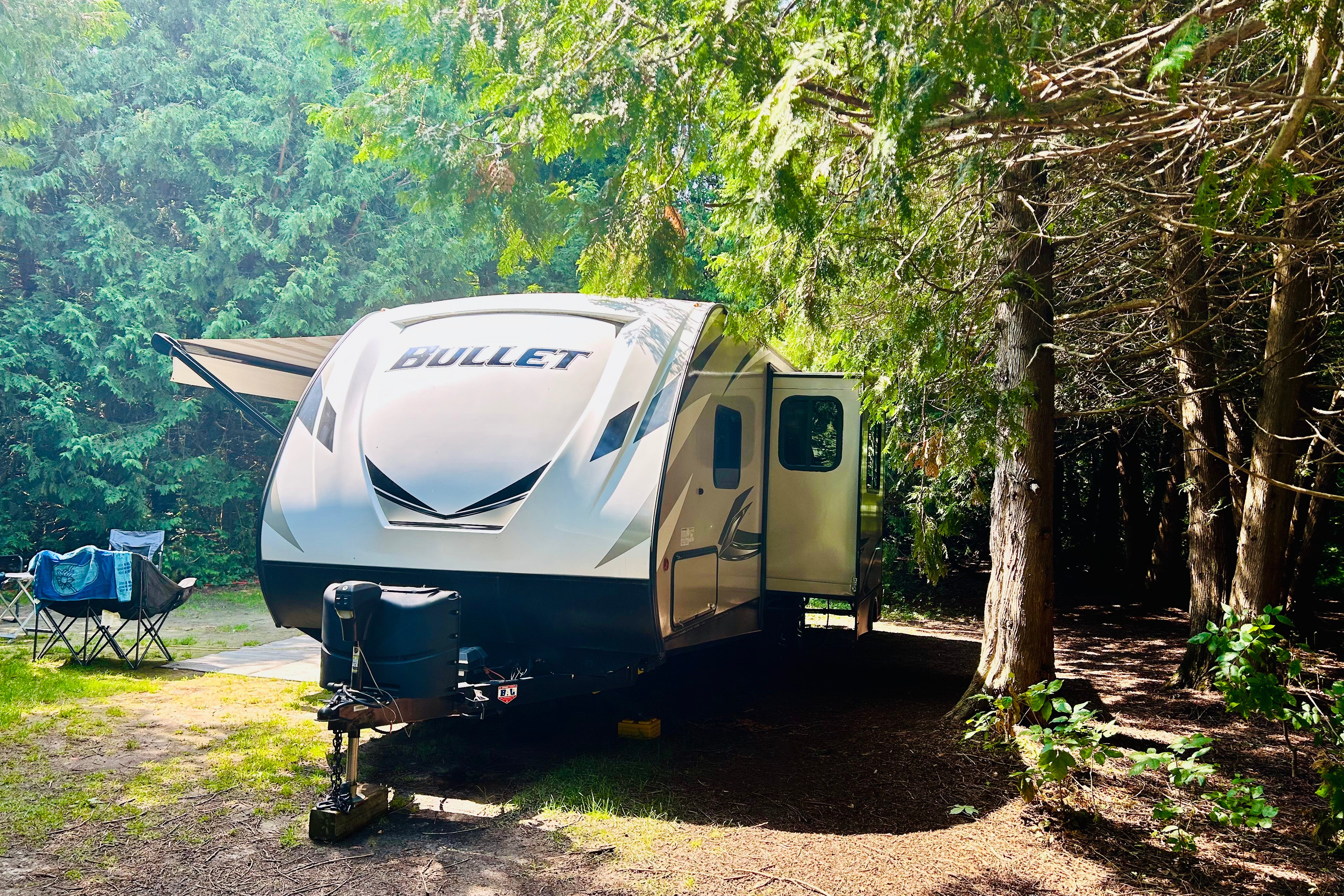“Our Happy Place” Keystone Bullet Travel Trailer