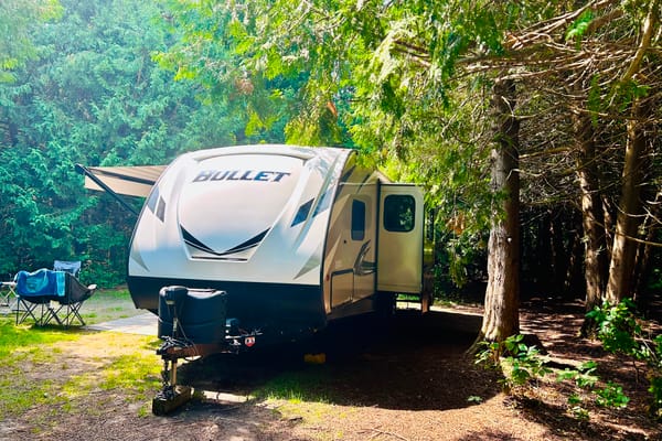 “Our Happy Place” Keystone Bullet Travel Trailer