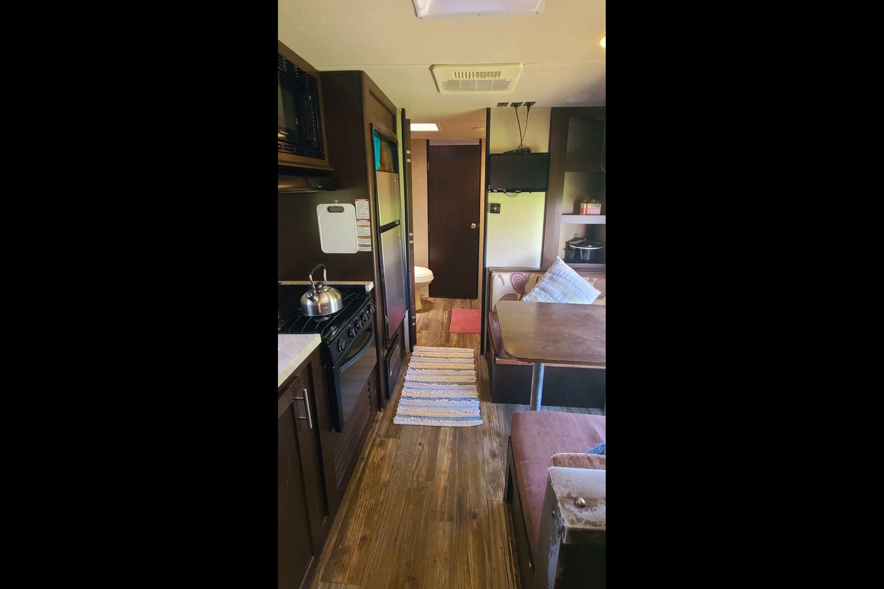 Tahi Healing - Forest River Cherokee Grey Wolf Travel Trailer