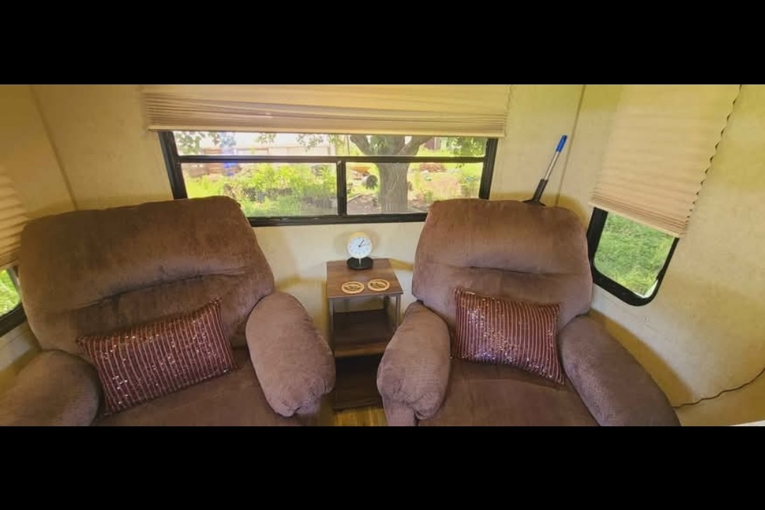 Tahi Healing - Forest River Cherokee Grey Wolf Travel Trailer