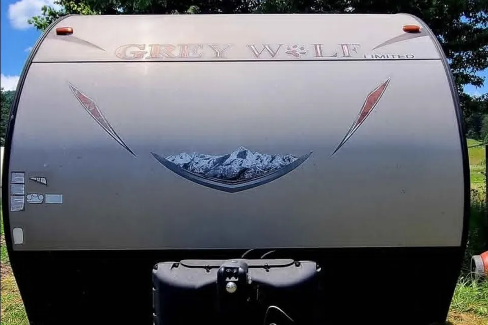 Tahi Healing - Forest River Cherokee Grey Wolf Travel Trailer