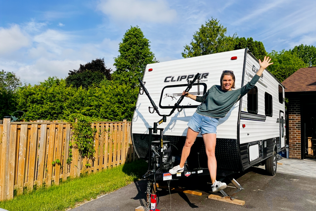Jenny's Coachmen Clipper. 17 BH Travel Trailer