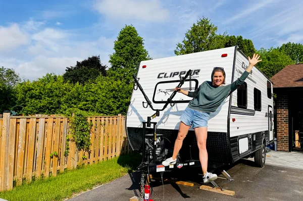 Jenny's Coachmen Clipper. 17 BH Travel Trailer