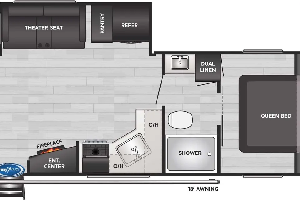 Luxury Condo On Wheels - Queen Bed, Fully Kitted Out RV for Couples