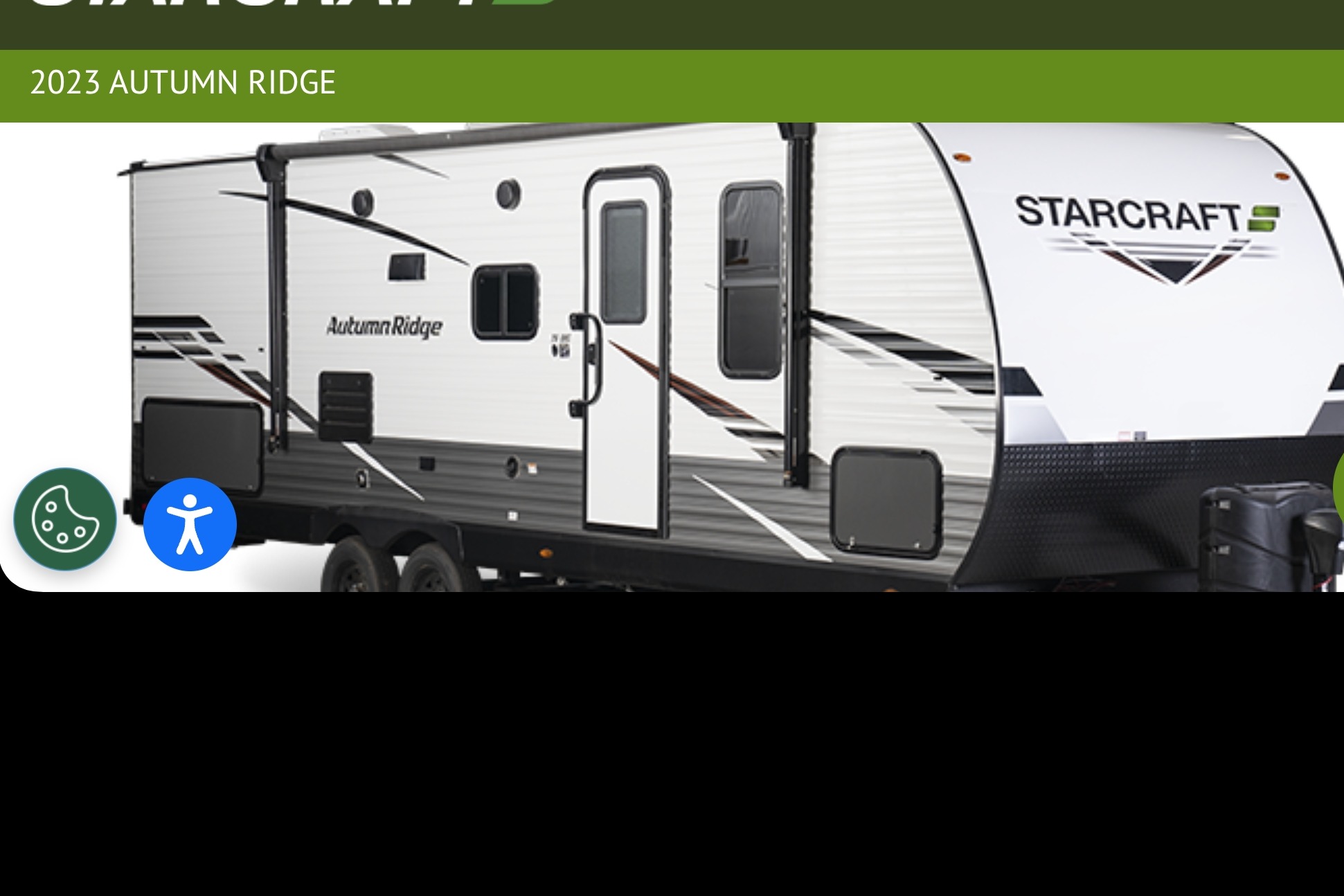 Blaine and Victorias Starcraft Autumn Ridge Travel Trailer