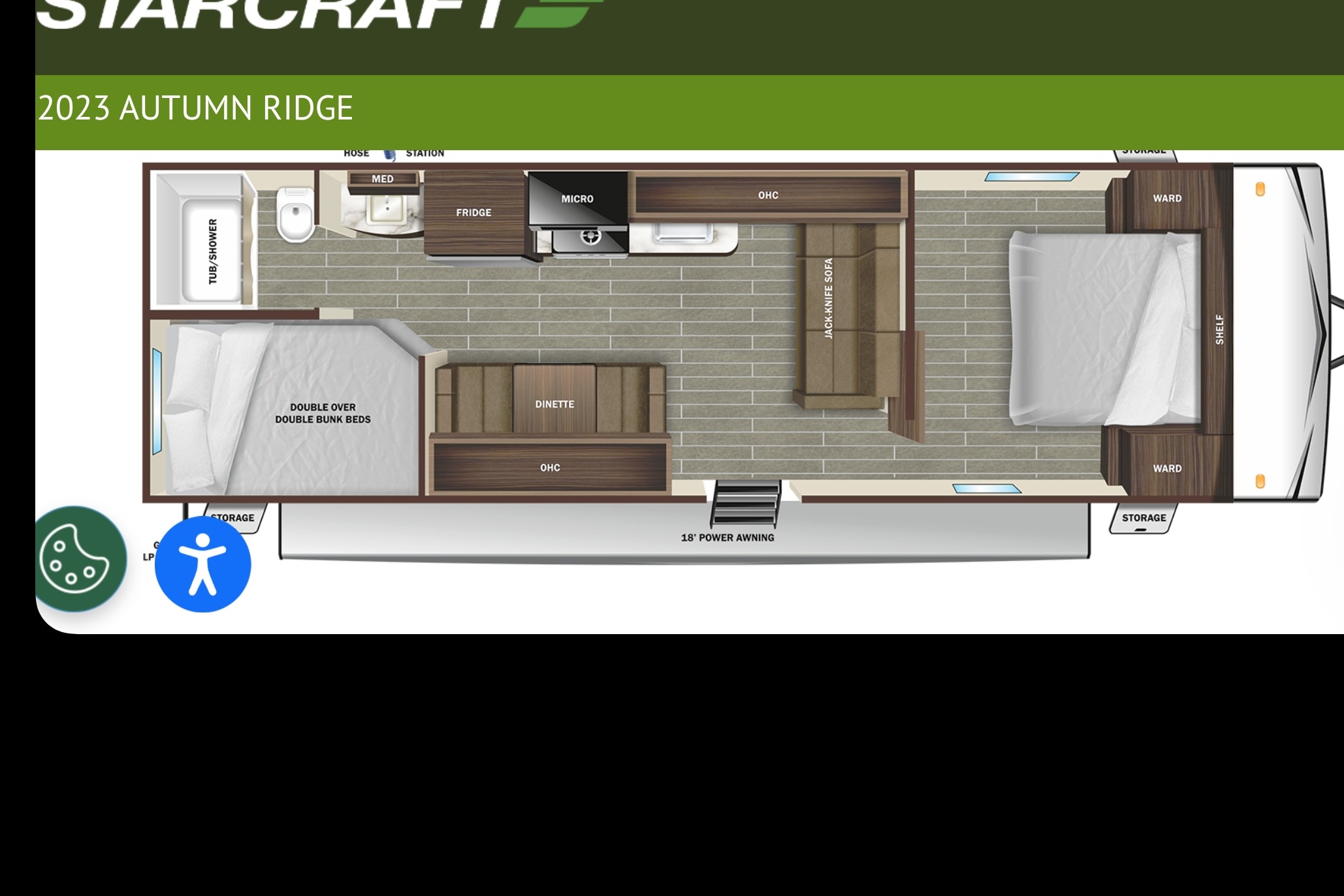 Blaine and Victorias Starcraft Autumn Ridge Travel Trailer