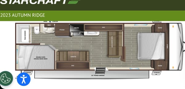 Blaine and Victorias Starcraft Autumn Ridge Travel Trailer