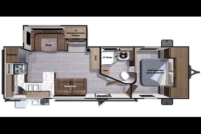 Barre's Highland Ridge RV Open range 2804rk Travel Trailer