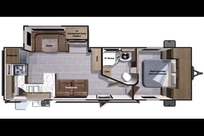 Barre's Highland Ridge RV Open range 2804rk Travel Trailer