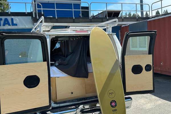 Petr's Ford E-250 Campervan
