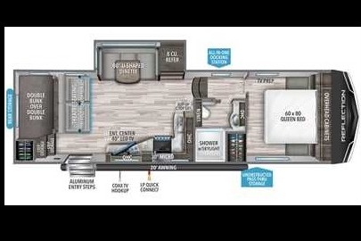 Fifth Wheel Grand Design Reflection 268BH