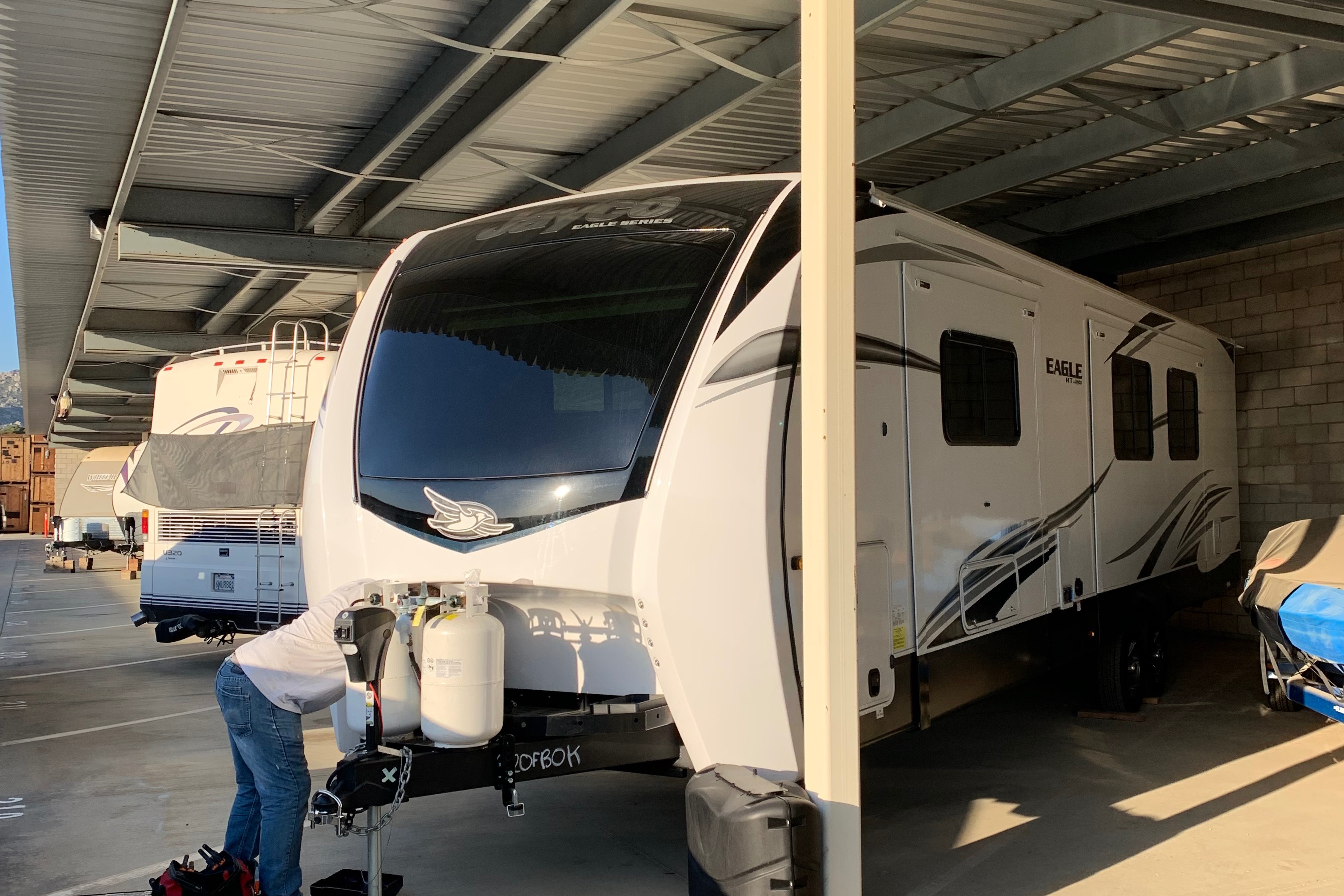 Glamping Jayco Fbok320 Travel Trailer