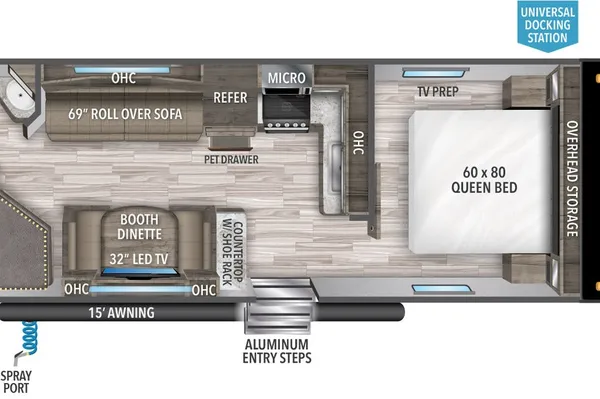 Spacious Clean 29' Grand Design Travel Trailer
