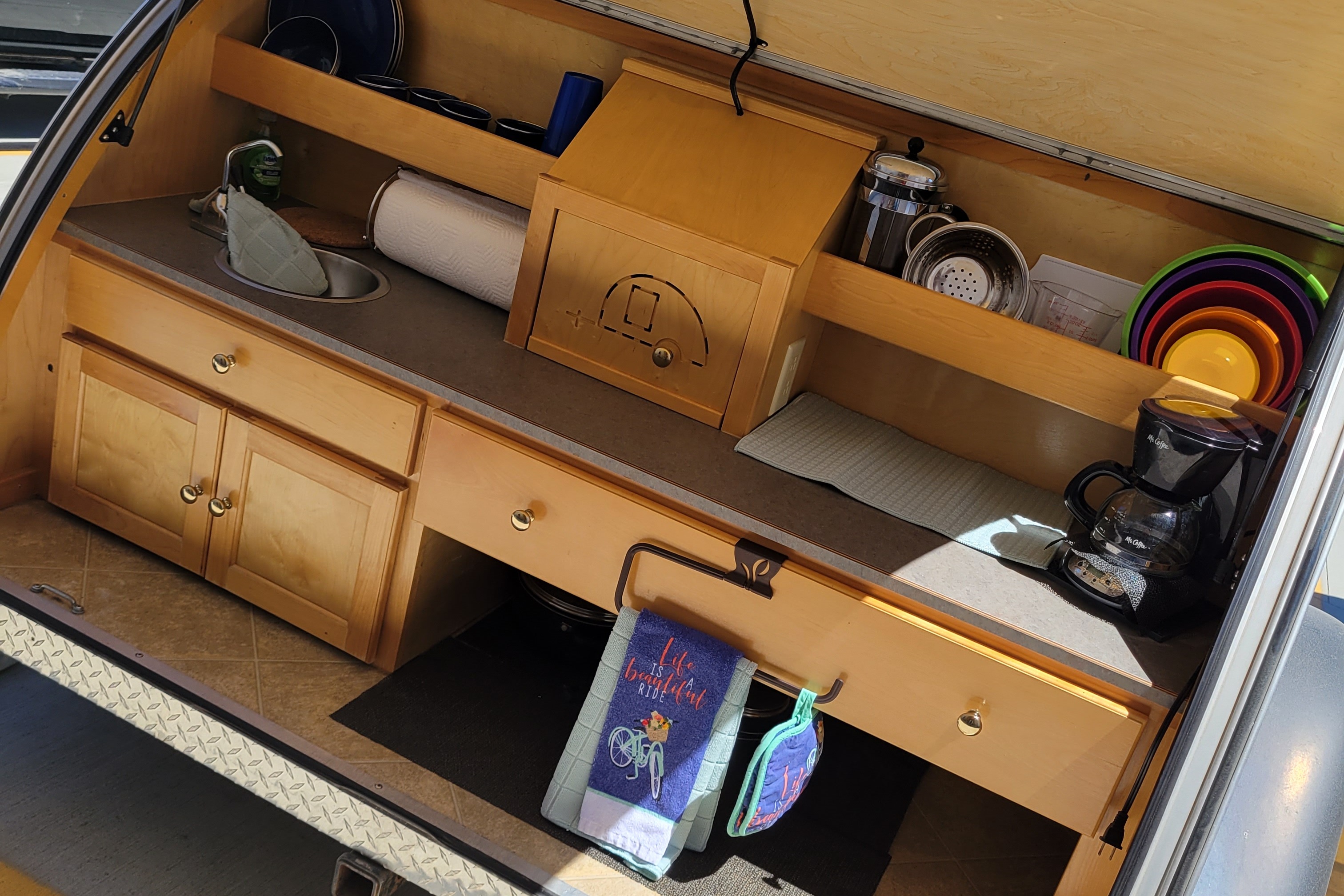 Melody's Peterson Industries Tear Drop Micro Trailer