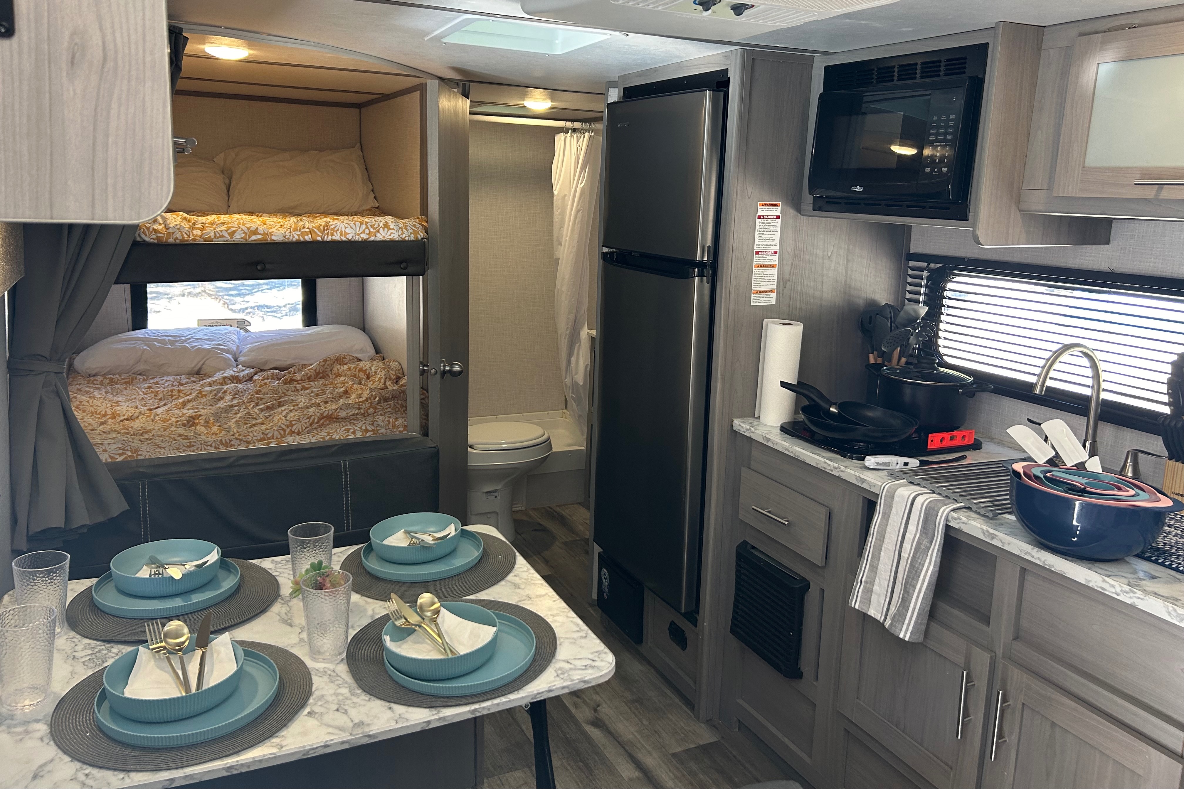 Chicken Run! Coleman Coleman Dutchmen LT 18BH Travel Trailer