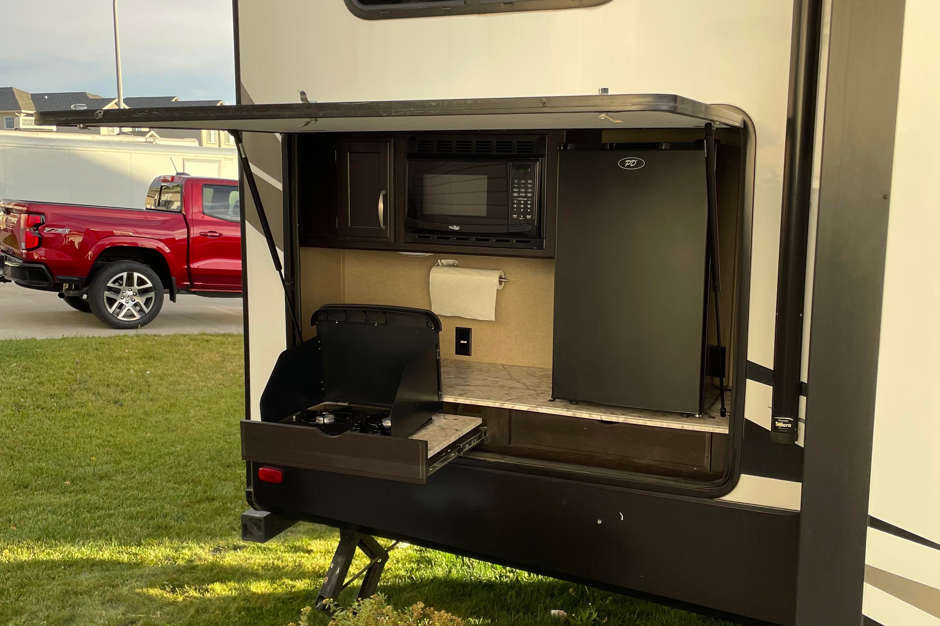 Family friendly 35FT Travel Trailer with Bunk room