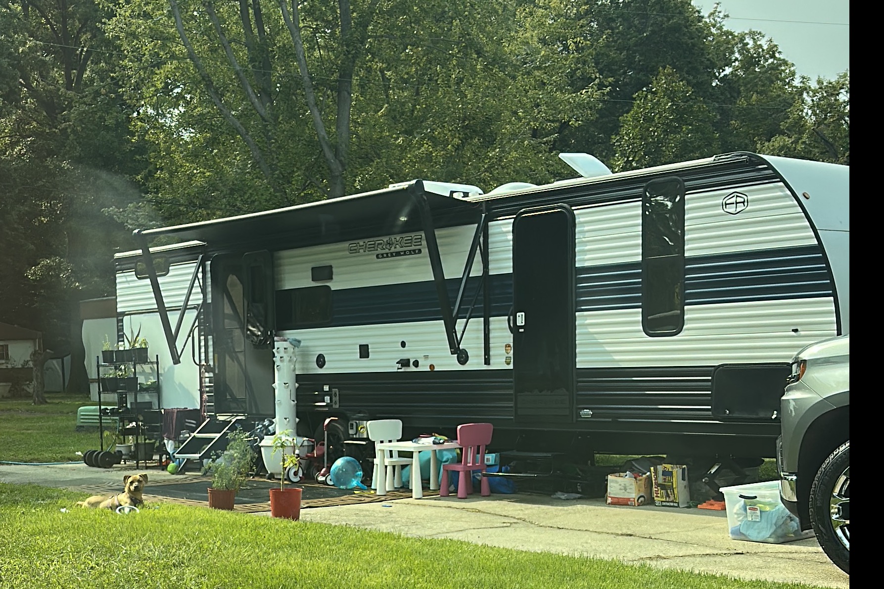 Anthony's Forest River Cherokee Grey Wolf Travel Trailer