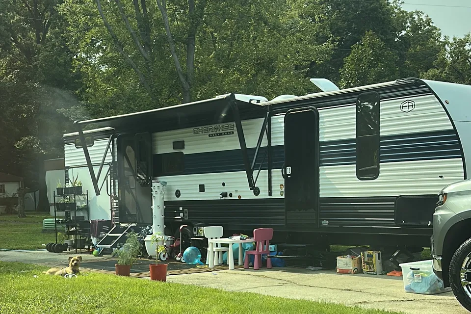 Anthony's Forest River Cherokee Grey Wolf Travel Trailer