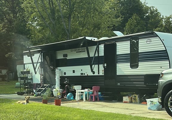 Anthony's Forest River Cherokee Grey Wolf Travel Trailer